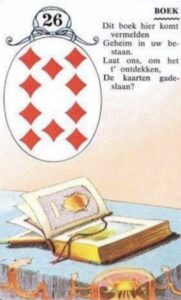 lenormand kaart 26 boek