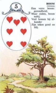 lenormand kaart 5 boom