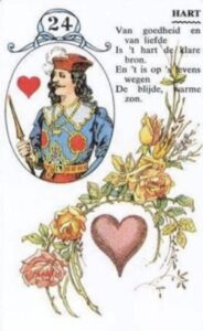 lenormand kaart 24 hart