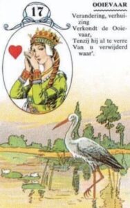 lenormand kaart 17 ooievaar