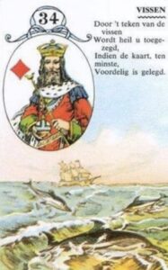 lenormand kaart 34 vissen