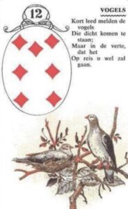 lenormand kaart 12 vogels