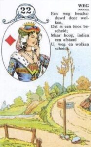 lenormand kaart 22 weg