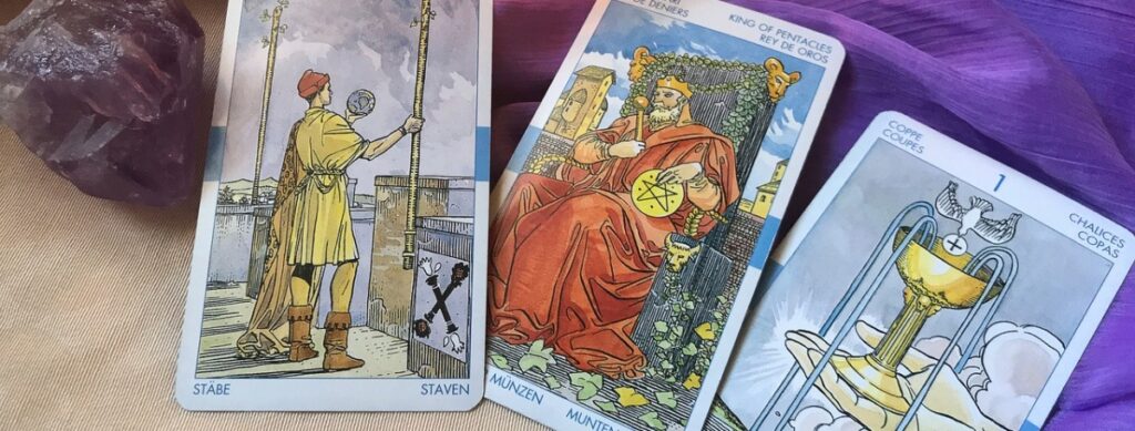 De 3 Kaarten Legging  Van tarot mogelijkheden